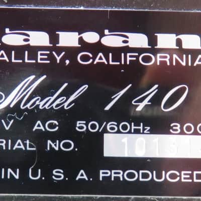 MARANTZ 140 POWER AMPLIFIER PRO SERVICED FULLY RECAPPED WITH BLUE LEDS image 11