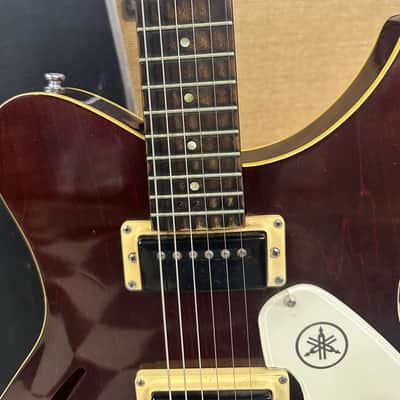 Yamaha SA-15 D Hollow Body 1968 - 1972 -MIJ - Maroon image 8