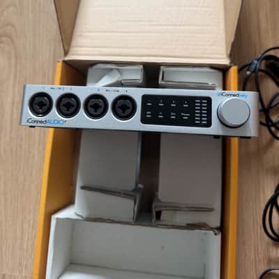 iConnectivity iConnectAUDIO4+ USB Audio Interface 2010s - Silver image 2