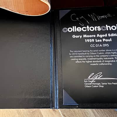 2010 Gibson Collector´s Choice #1, CC#1 Gary Moore 2010 "Greeny" image 10