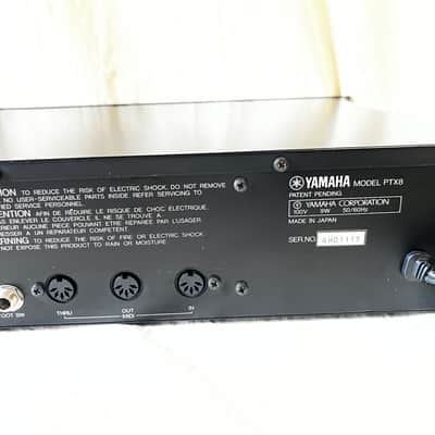 YAMAHA PTX8 PERCUSSION TONE GENERATOR drum synth New internal battery & Display image 7
