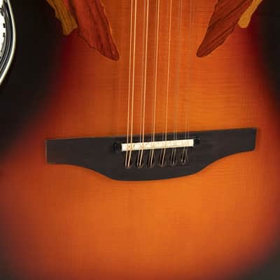 Ovation E – akustická kytara Standard Elite Deep Contour Cutaway 12-string New England Burst image 8