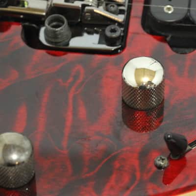 Ibanez Premium RG9 ( RG927 QM )7 String Transparent Red-Quilt Maple Top Ibanez Gig Bag RG7 image 24