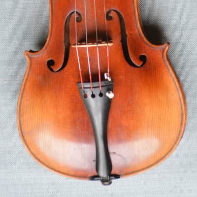 Vintage Bohemian Full Size Violin Branded Stainer image 5