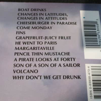 Jimmy Buffet Songs You Know By Heart Song/Tab Book image 2