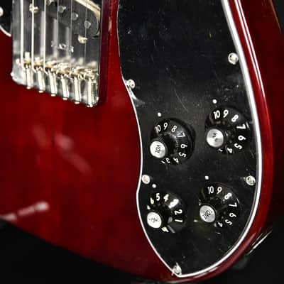 Fender American Vintage II 1977 Telecaster Custom Maple Fingerboard Wine (VS221451) image 15