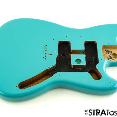 Fender Player II Mustang Series BODY Guitar Parts Alder Offset AQB Aquatone Blue image 1
