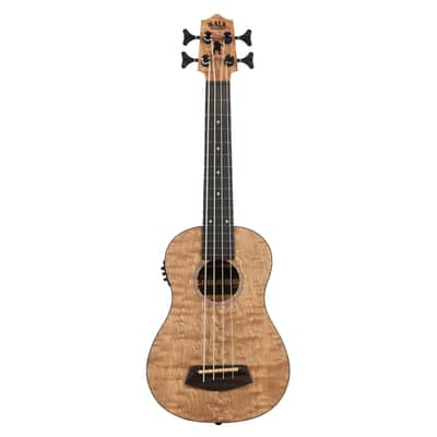Kala Quilted Ash Acoustic-Electric Fretted U-BASS Ukulele image 3