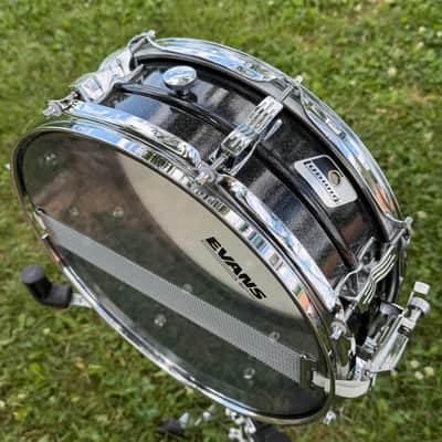 Ludwig LM404 Acrolite 5x14" 8-Lug Black Galaxy Snare Drum image 21