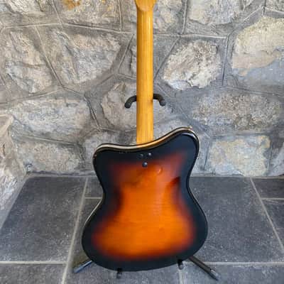 1960s Hopf Saturn 63 - Brownburst - Museum Condition - 100% Original w/ Tremolo & Demo Video image 14