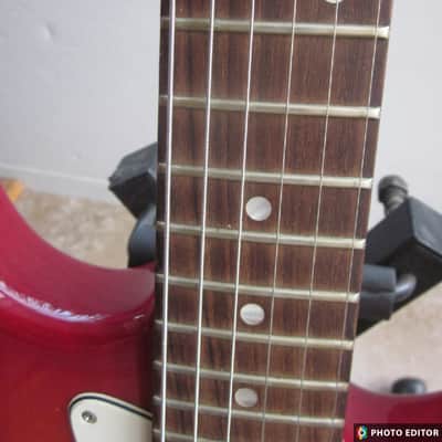 G&L Legacy early 2000s - Cherry Sunburst image 4