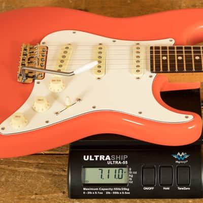 Suhr Scott Henderson Signature Series Classic Fiesta Orange SSS image 8