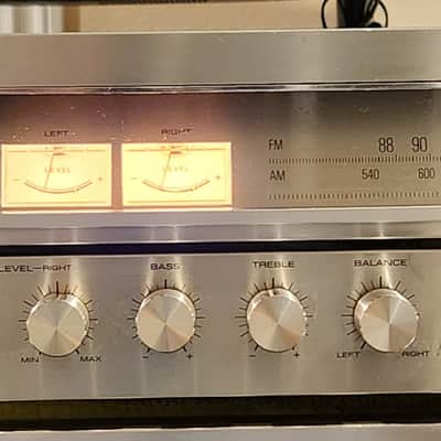 Toshiba Toshiba SMS-4550  vintage audio receiver 70s  - Walnut veneer image 1
