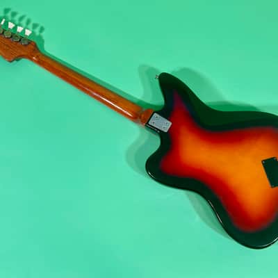 Framus Strato DeLuxe 1965 - 3-Color Sunburst Gold! 100% original image 21