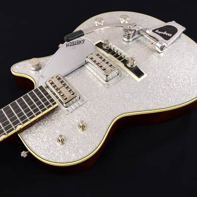 Gretsch G6129T-59 Vintage Select '59 Silver Jet with Bigsby 2025 - Silver Sparkle image 9