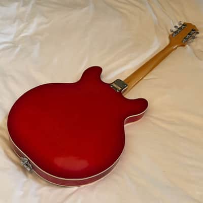 Vintage Epiphone EA-250 - Cherry - Made in Japan (MIJ) - Free Pro Setup image 14