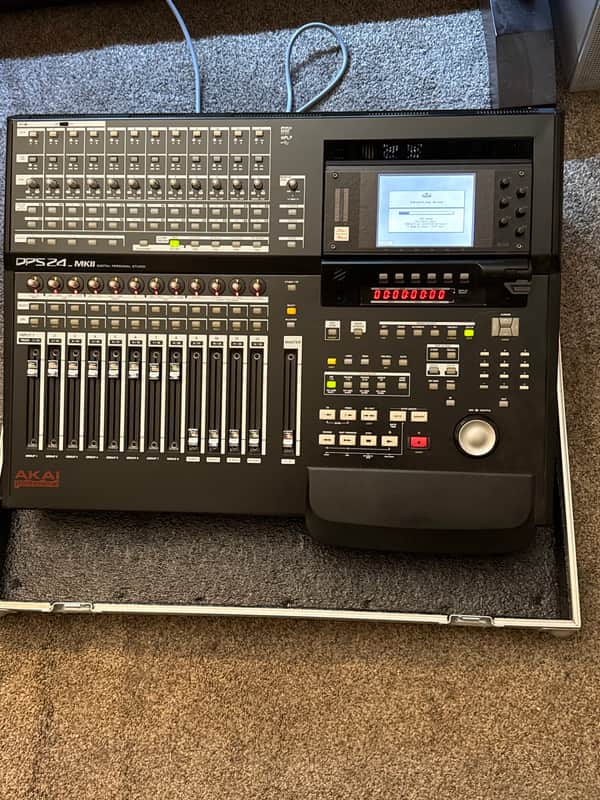 Akai Dps24 Mkii Professional Recorder/Mixer 2000's Black image 1