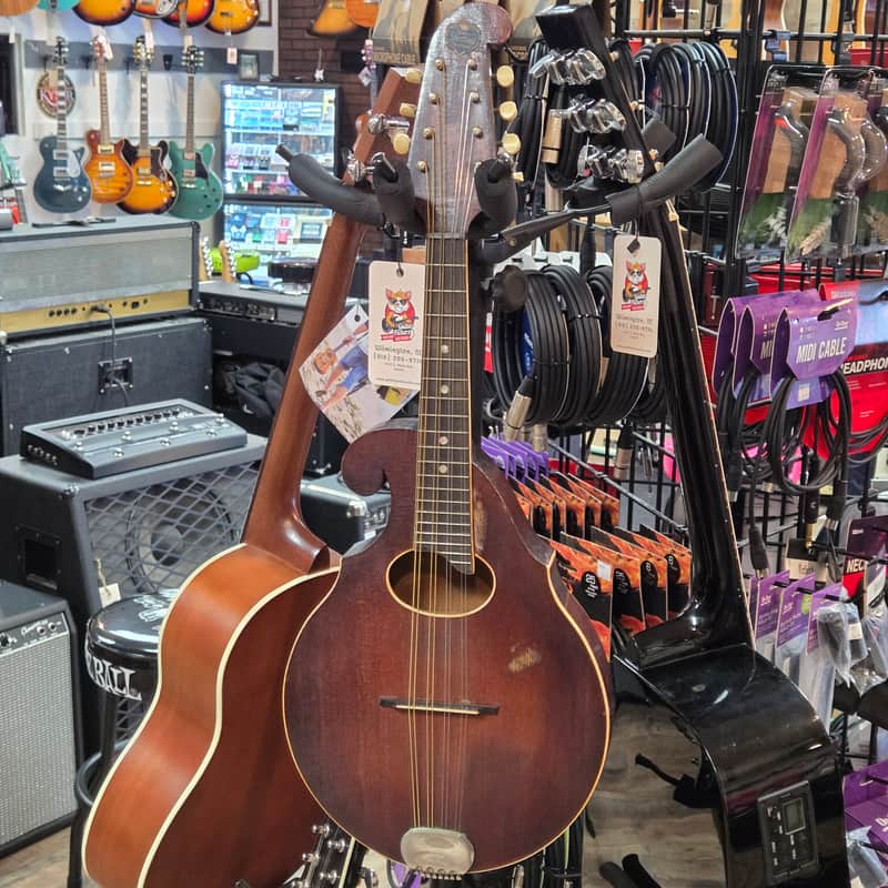 Regal "The Sterling" F-Style Mandolin Reverse Scroll image 1