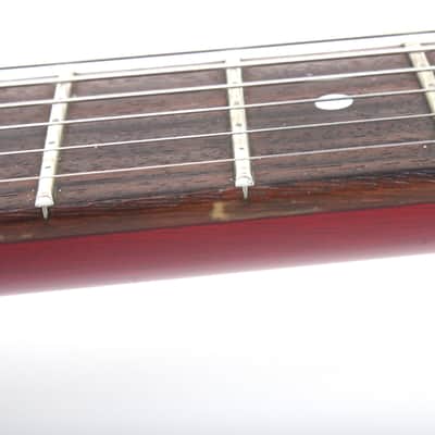 Hamer Artist Mahogany with Fralin P90s, Red Transparent (2000) image 10
