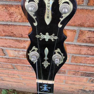 1975 Dean Shultis Handbuilt 5 String Banjo Great Player & Sound Original Case image 7
