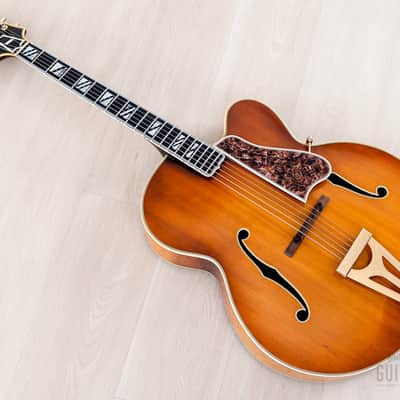 1963 Gibson Super 400C Cutaway Acoustic Archtop Guitar Cherry Sunburst, 100% Original w/ Case image 14