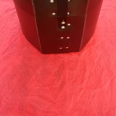 Vintage Session Music 10" x 10" Hard Fiber Tom Drum Case ( Germany )- Deep Tom Protection 80s-90s  - Black 🖤 image 7