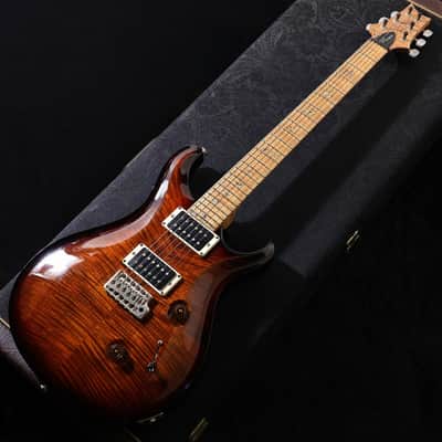 Paul Reed Smith (PRS) 2015 30th Anniversary Custom 24 Artist Package Black Gold Burst Pattern Thin Neck [223425] (09/07) image 8