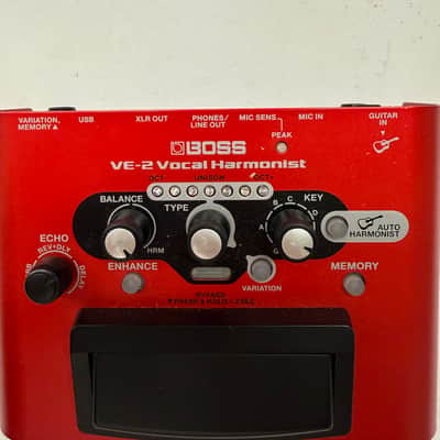 Boss Roland VE-2 Vocal Harmonist Effect Pedal + Power Supply image 2