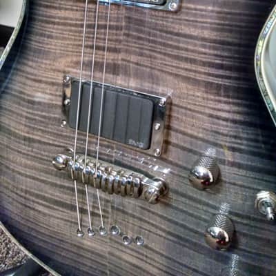 Ibanez SZ720FM Electric Guitar - Transparent Gray image 2