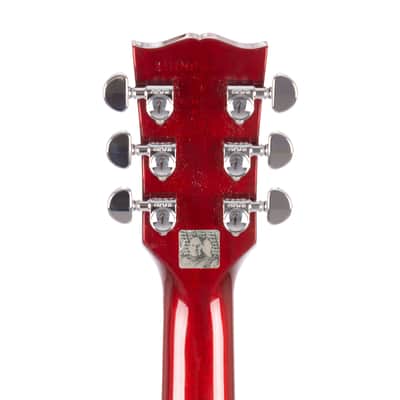 2015 Gibson Les Paul Standard, Trans Amber Cherry Back Candy, 15005XXXX image 9