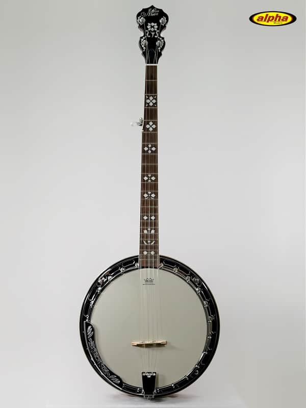 Morgan Monroe MNB-1W 5-String Resonator Banjo w/case image 1