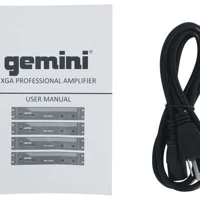 2) Rockville RSG15.4 15" 1500w DJ/Pro PA Speakers+Gemini Amplifier+Stands+Cables image 16