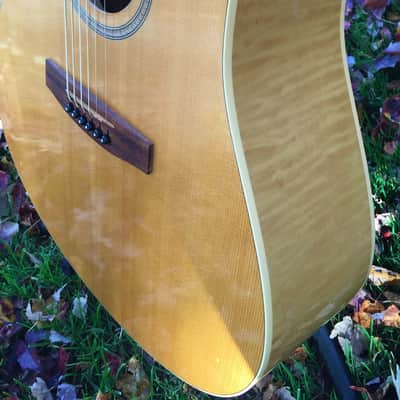 Hard to Find Seagull Artist Flame Maple 2001 Natural with SKB Case image 13