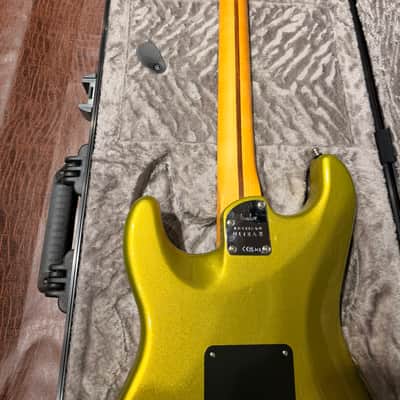 Fender American Ultra II Stratocaster HSS with Maple Fretboard - Solar Flare image 5