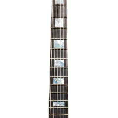Gibson Custom Shop Modern Les Paul Custom Long Scale Electric Guitar, Ebony image 8