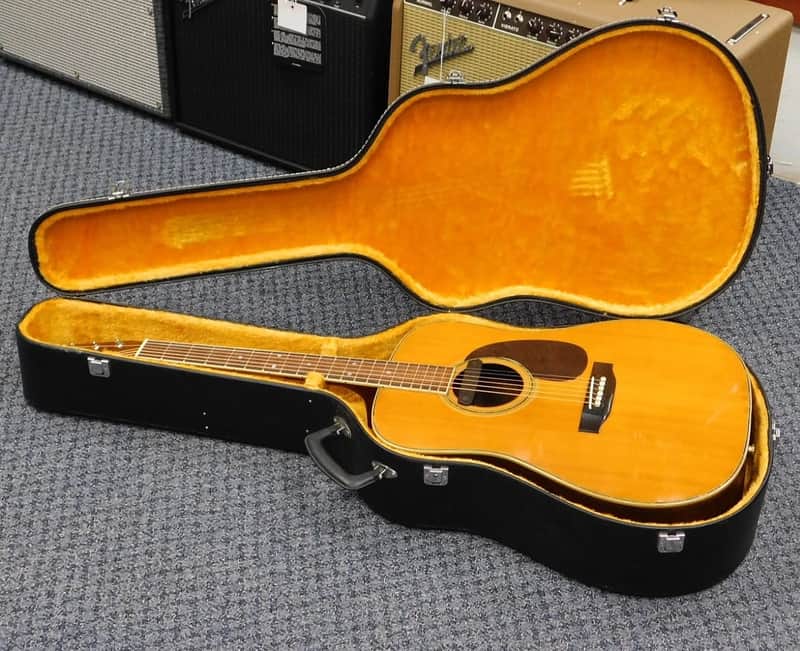 Vintage 1975 Morris W-30 Acoustic-Electric Dreadnought w/ Case! Made In Japan! VERY NICE!!! image 1