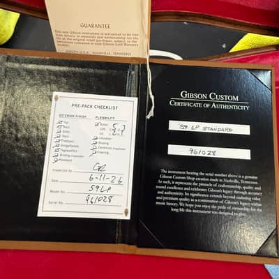 Gibson Custom Shop 1959 Les Paul Standard VOS Iced Tea Burst New Unplayed Auth Dlr 8lb9oz #028 image 20