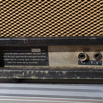 1963-1965 Selmer Treble N' Bass Fifty Croc Skin 50 Watt Valve Guitar Amplifier (just serviced, perfectly functioning, vintage & rare) image 6