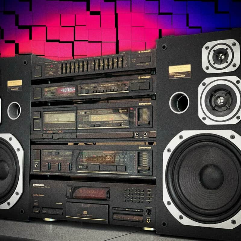 1986 Pioneer SA-570 CT-670 PD-S702 TX-1070 GR-470 S-Z83D Black