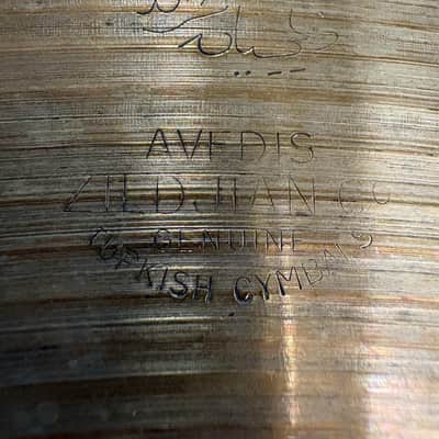 Zildjian 20" Medium Ride Cymbal (1960's-1970's) imagen 3