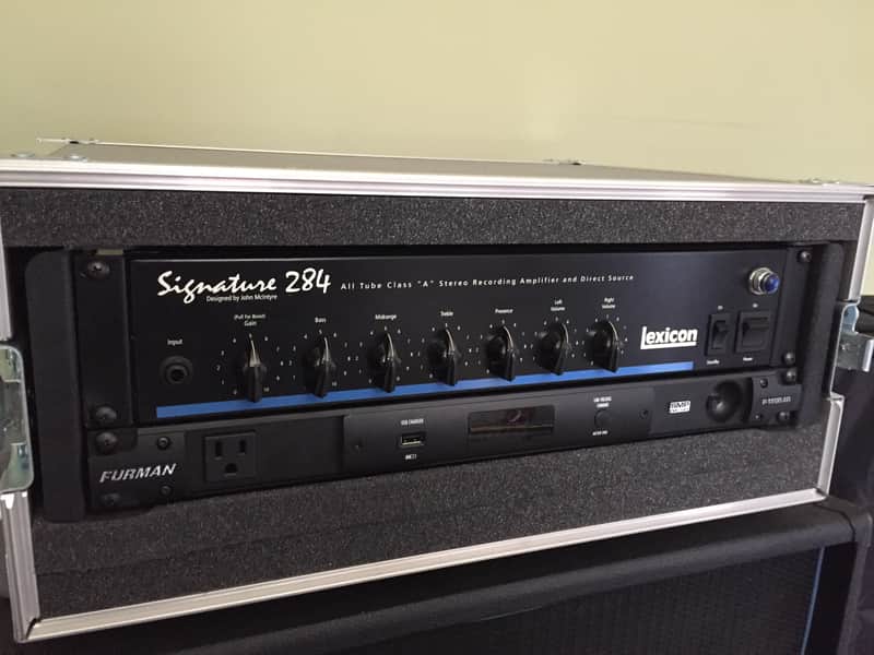 Lexicon Signature 284 All Tube Class A Stereo Recording Amplifier and Direct Source image 1