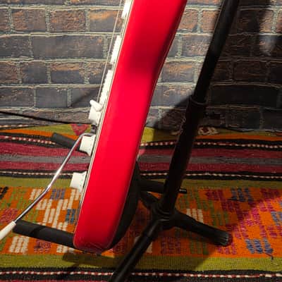 Monoprice S-Style Electric Guitar Red image 11
