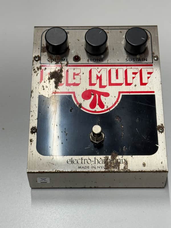 Electro-Harmonix Big Muff Pi 2000 - Present - Silver / Black / Red image 1