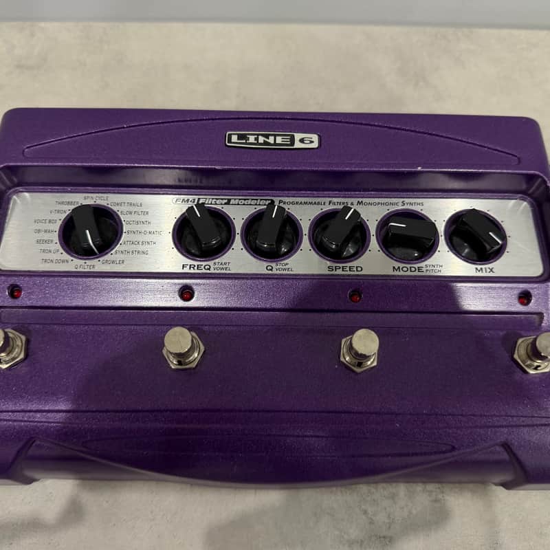 2010s Line 6 FM4 Filter Modeler Purple