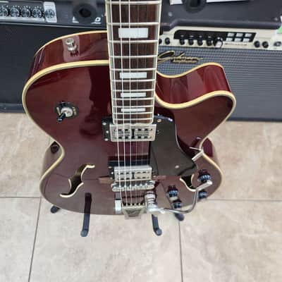 Epiphone Emperor Swingster with Rosewood Fretboard 2014 - 2019 - Wine Red image 4