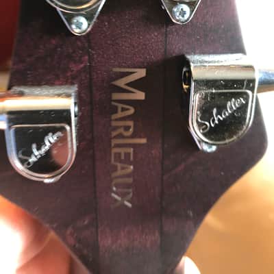 Marleaux  Diva 2016 Satin dark purple with silver inlays image 8