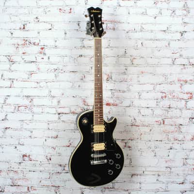 Antares - MIK Single Cut LP Style Electric Guitar - Black - x0001 - USED image 2