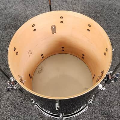 Used British Drum Company Legend Club 3pc Drum Set Night Skye - Good image 9