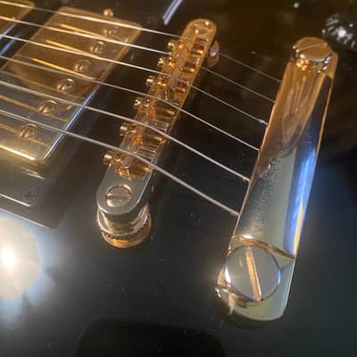 Epiphone ****NEW OPEN BOX****Joe Bonamassa Black Beauty Les Paul Custom Outfit 2020 - Present - Ebony image 4