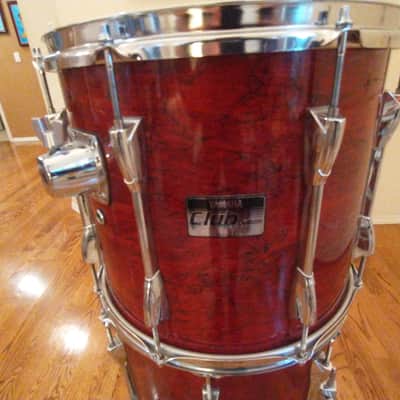 Yamaha Vintage made in Japan club the custom 14 round x 12 floor tom top of the line drum image 2